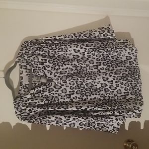Womans print blouse